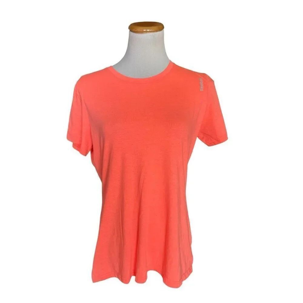 Womens Reebok Crew Neck Activewear Speedwick Shirt - Sz L